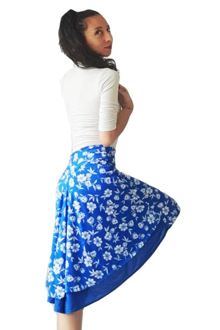 Falda Doble Bies seda fría - Image 5