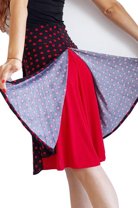 Falda Doble Bies seda fría - Image 9