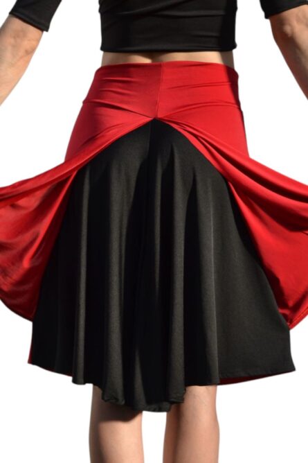 Doble bies con tajo en seda fría - Image 3