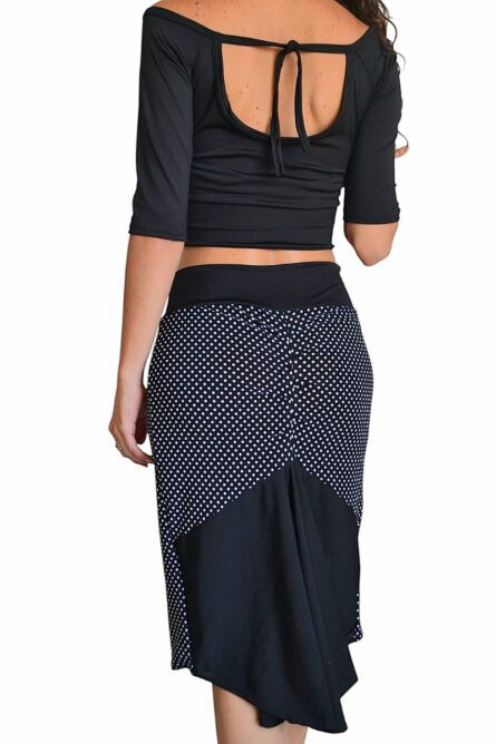 Drapeada con faldón - Image 7