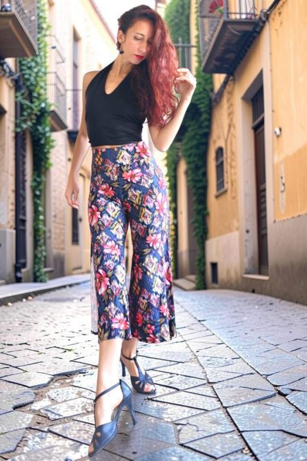 Capri seda fría estampado - Imagen 8